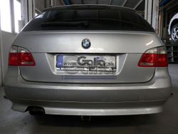 Фаркоп оцинкованный Galia B022C для BMW 5-Series E60 седан / E61 универсал 2003-2010(паспорт и сертификат в комплекте)(без электрики)