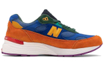 New Balance NB 992 multi-Color retro shock absorption, wear-resistant, breathable, non-slip, lightweight balance low-cut training running shoes for men and women with the same style of orange and blue American products