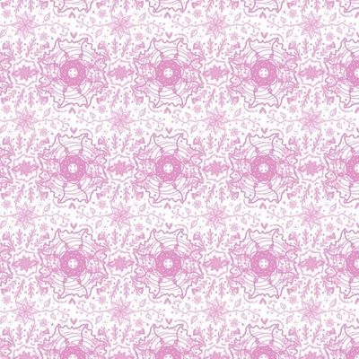 Розовый узор