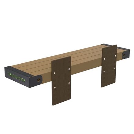 W Скамья со шкалой (ДПК) ZAVODSPORTA