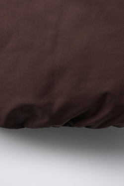 ZARA СТЕГАНАЯ КУРТКА С КАПЮШОНОМ WATER REPELLENT, ТЕМНО-БОРДОВЫЙ