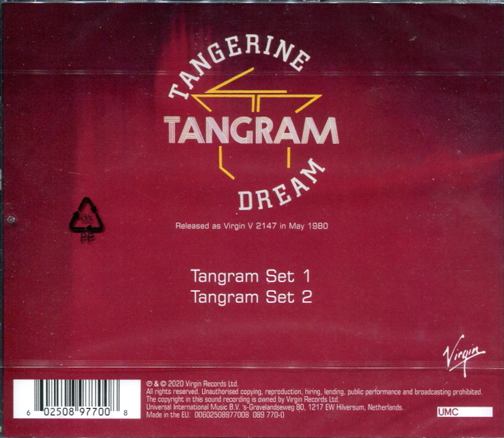Tangerine Dream / Tangram (CD)