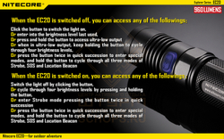 Фонарь Nitecore EC20