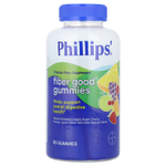 Phillip's, Fiber Good®, жевательные мармеладки, ассорти, 90 жевательных таблеток
