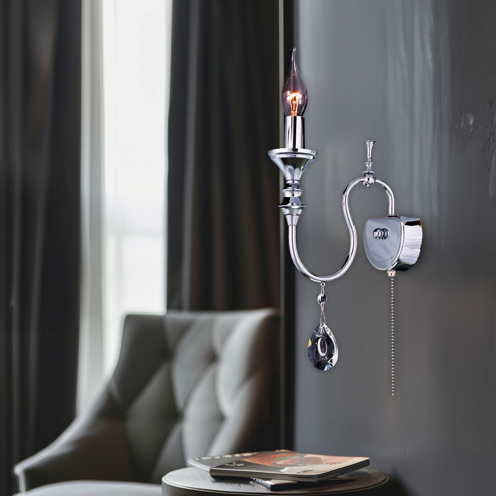 Citilux Рига CL437311 Бра с выключателем Хром