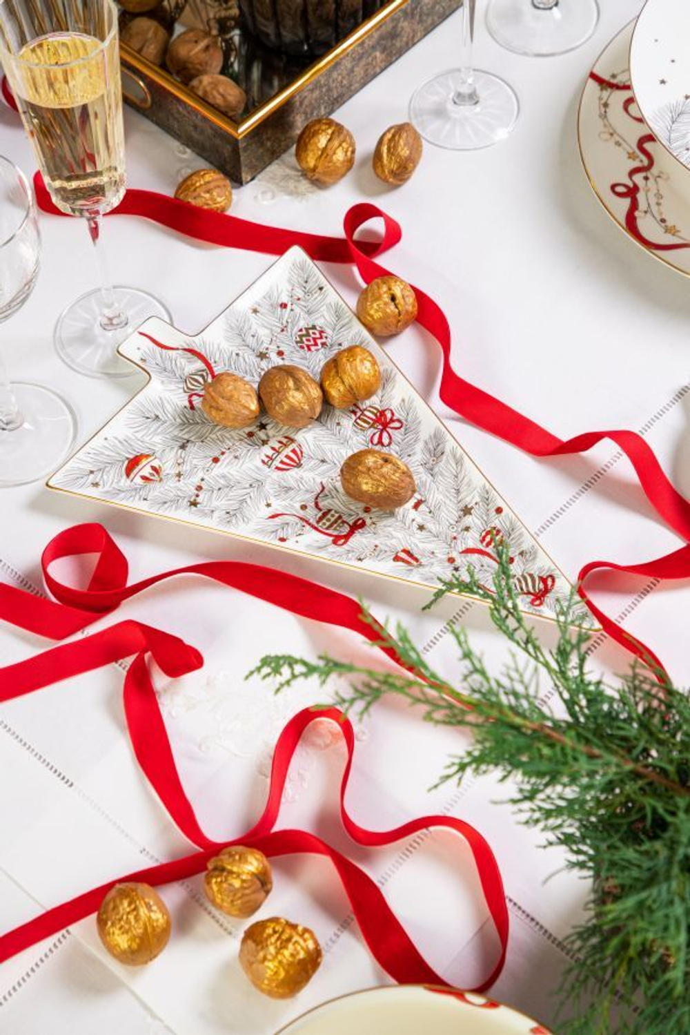 VALERIE CONCEPT Тарелка сервировочная "Ёлочка"