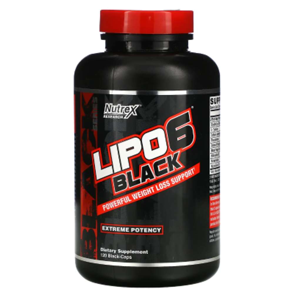 Lipo-6 Black 120 капс (Nutrex)