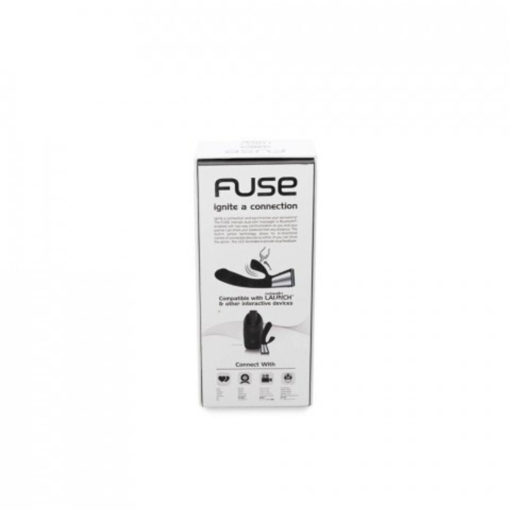 Вибратор с двойной стимуляцией Ohmibod Fuse от KIIROO (черный)