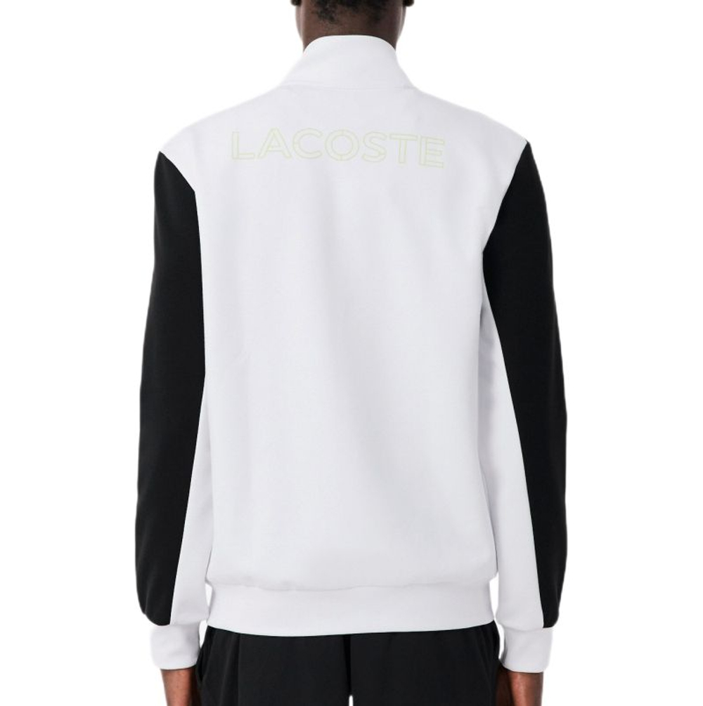 Куртка теннисная Lacoste Sport Zipped Colour-Block -black/white