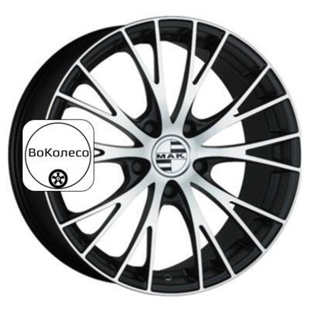 11x19/5x130 ET65 D71,6 Rennen Ice Black MAK