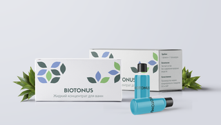 Набор Жидкий концентрат для ванн BIOTONUS Мужская сила 300 мл (10 флаконов по 30 мл в коробке)