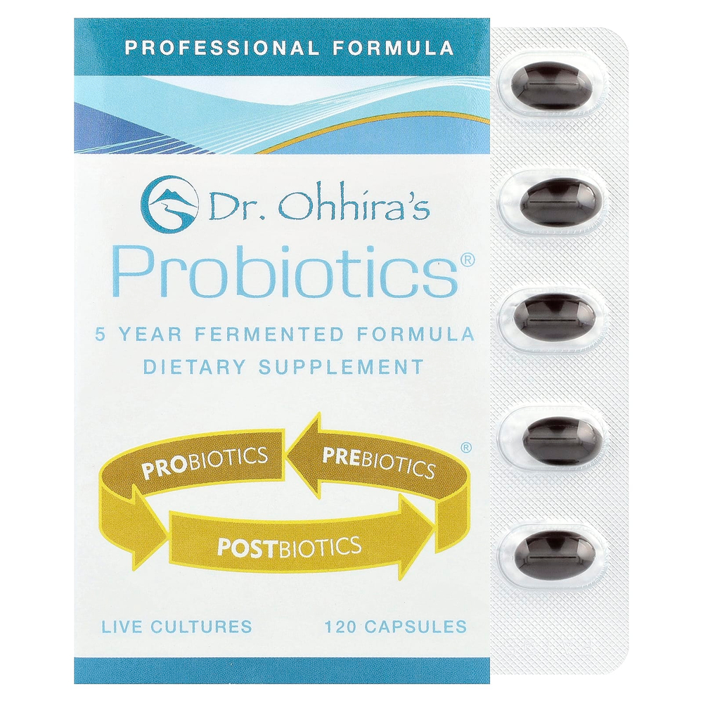 Dr. Ohhira's, Probiotics®, профессиональная формула, 120 капсул