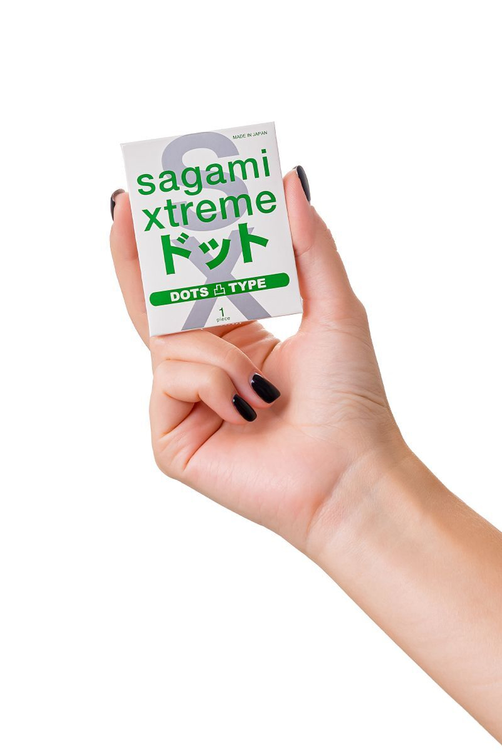 Презерватив Sagami Xtreme Type-E с точками, 0,04 мм