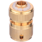 Коннектор 1/2" с аквастопом латунь