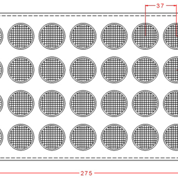 287 | Форма для шоколадных изделий &quot;Планетарий&quot; (275*175 мм)