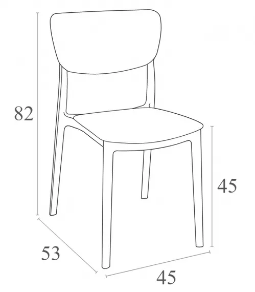 Стул Monna оливковый