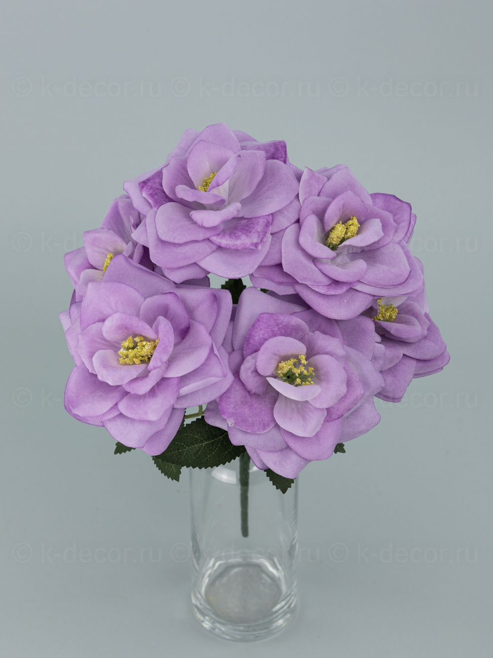 Букет Чайной розы сиреневая