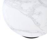 Журнальный столик М-City DISAUR Френсис Белый мрамор, стекло, Черный