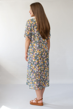 Платье женское 3236АП, листок зеленый #284ЛЗ053236АП