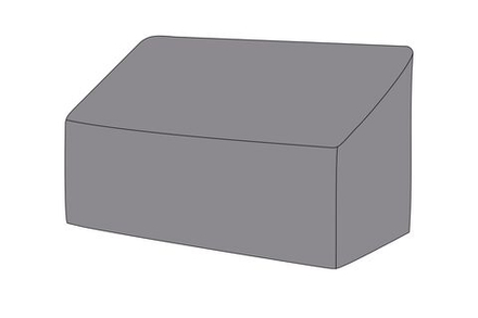 Защитный чехол на диван Канны, двухместный, цвет серый