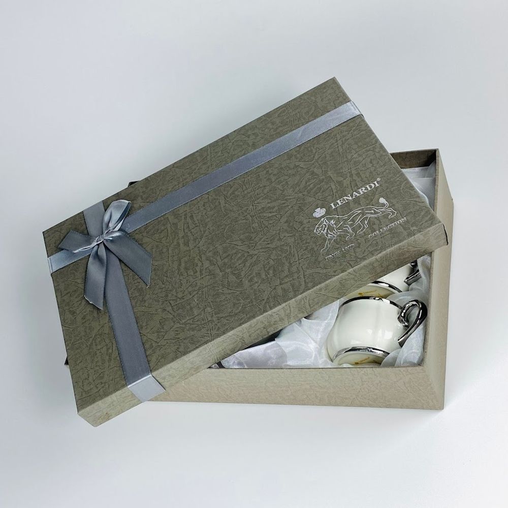 Lenardi 181-230 Кофейный набор 12пр.110мл в под.уп.(х12)Фарфор