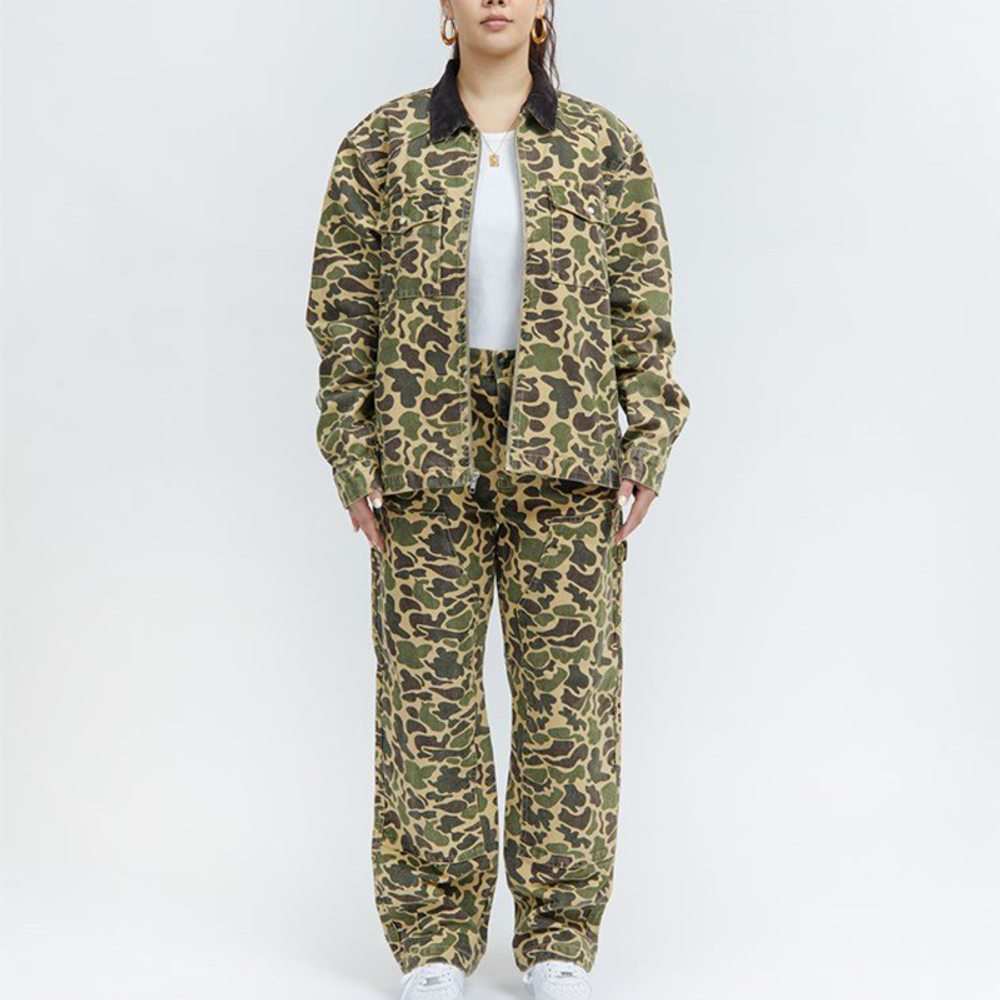 Куртки Stussy SS22 Washed Canvas Work Shirt, 1110214