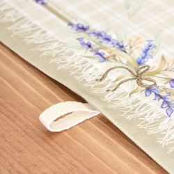 НАБОР ПОЛОТЕНЕЦ ИЗ 2-Х ШТ "ДУША ПРОВАНСА",40Х60СМ, 100% ХЛОПОК,ТВИЛ,КЛЕТКА