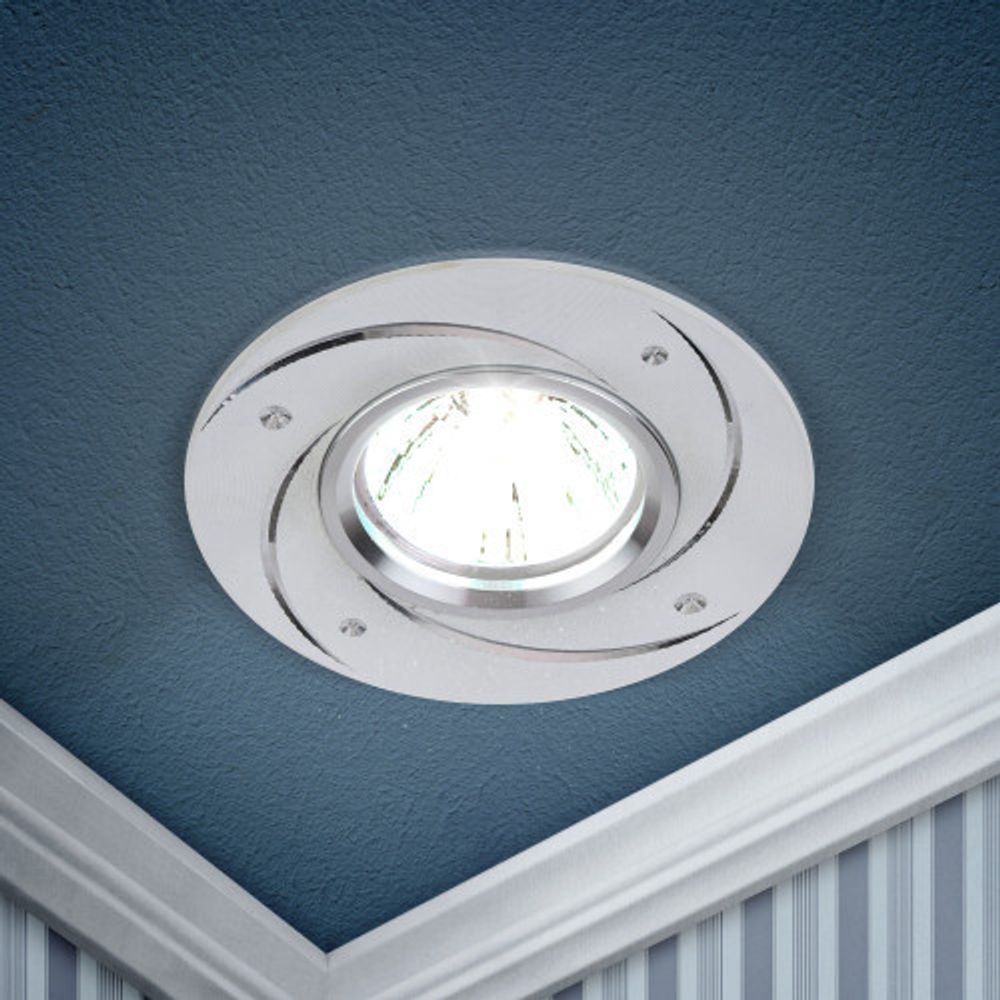 KL43 WH/1 Светильник ЭРА Светильник ЭРА литой алюминевый MR16,12V/220V, 50W белый