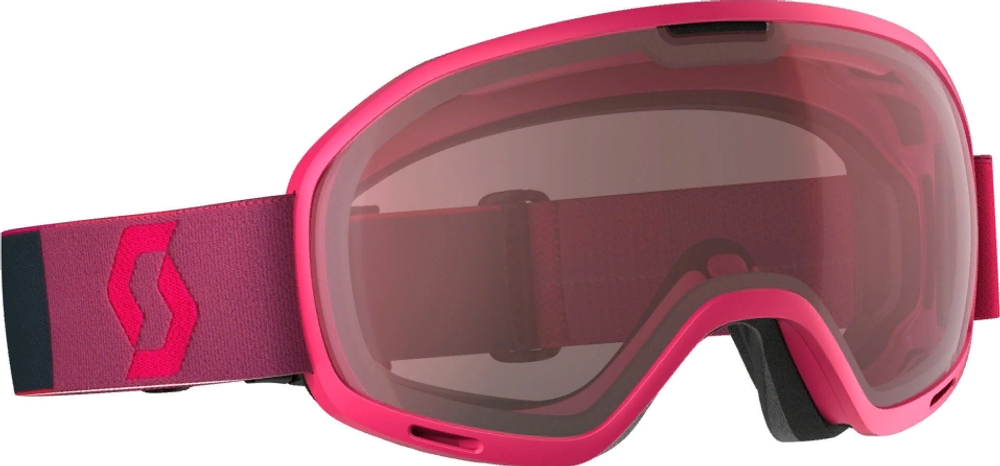 Гл. маска SCOTT Unlimited II OTG black/berry pink, ФИЛЬТР illuminator red chrome