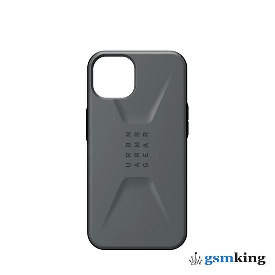 UAG Civilian Series Case for Apple iPhone 13 | 14 Silver (Серебристый) 11317D113333