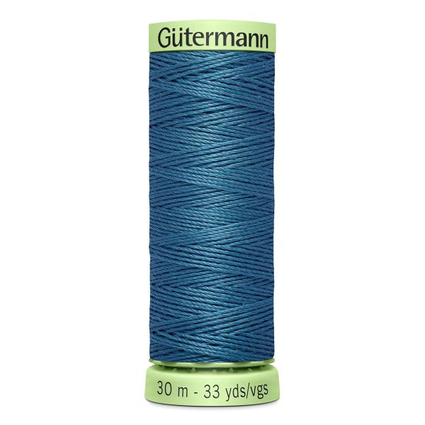 Нитки отделочные Gutermann Top Stitch 30 (30 метров), 5 кат. | 903 серо-бирюзовый