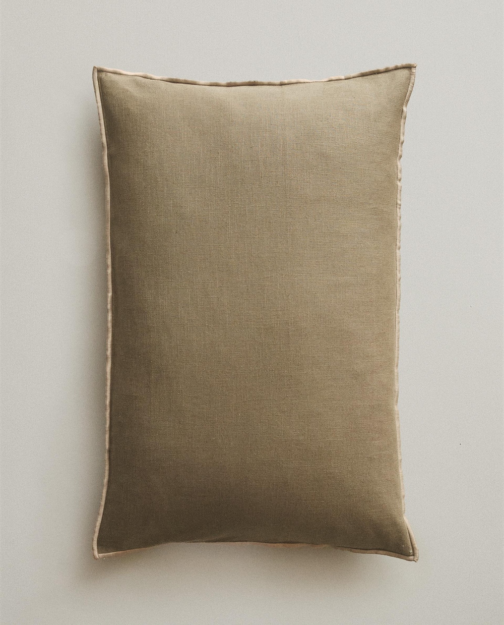 Zara Home наволочка декоративная из льна, розовый, 40x60 см · 5359/008