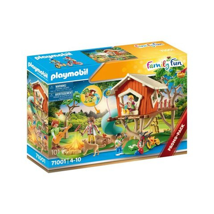 Playmobil - домик на дереве с горкой 71001