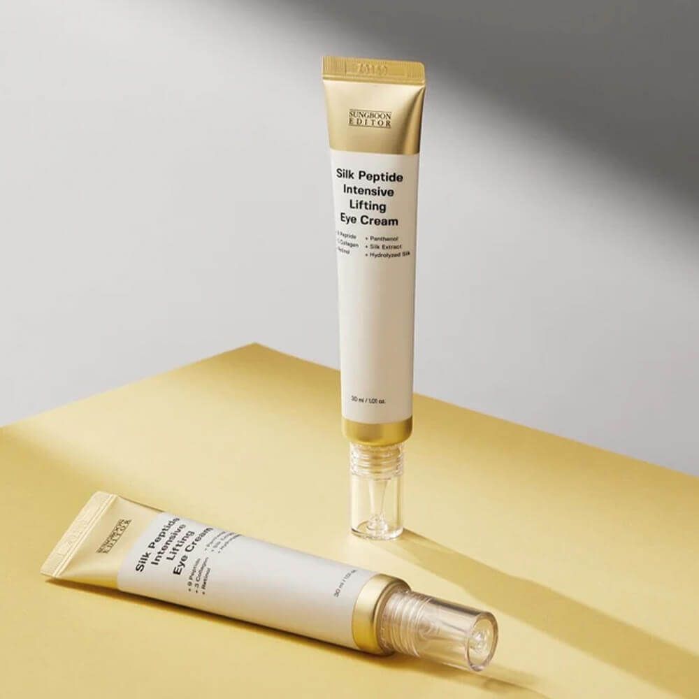 SUNGBOON EDITOR Антивозрастной крем с пептидами для глаз Silk Peptide Intensive Eye Cream (30 мл)