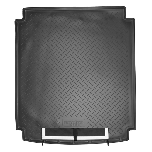 Коврик в багажник Norplast/Unidec для Mercedes-Benz GL в кузове Х164 (2006-2012) Черный, полиуретан, арт.NPL-P-56-31-AP