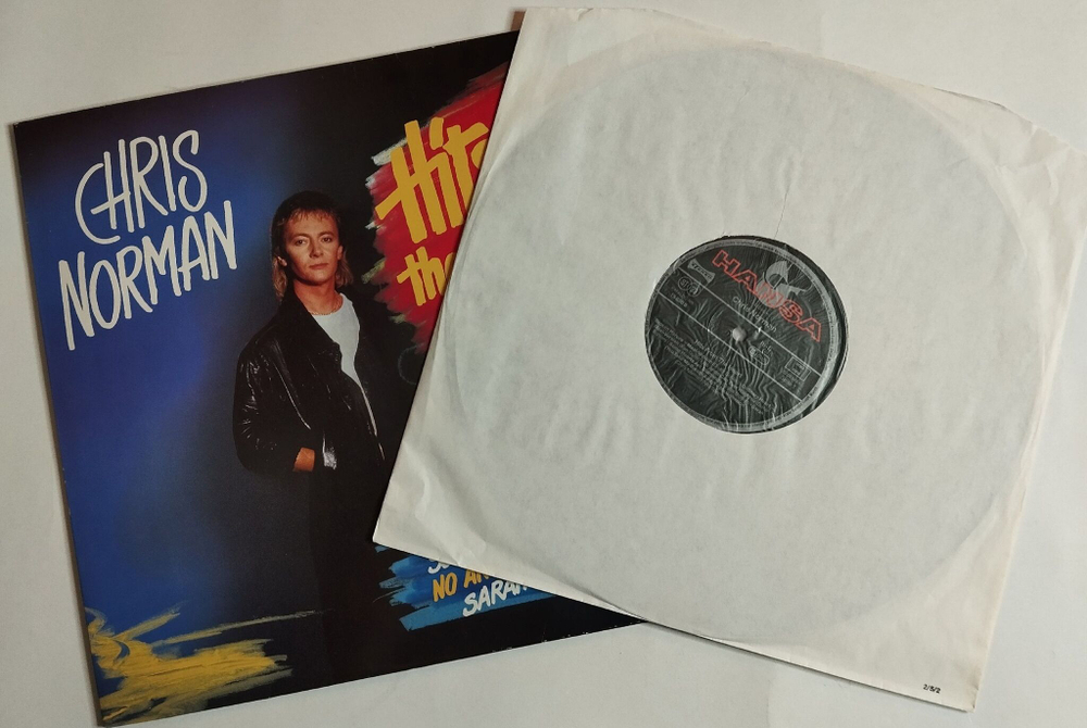 Винтажная виниловая пластинка LP Chris Norman Hits From The Heart (Germany 1988) (Club Edition)