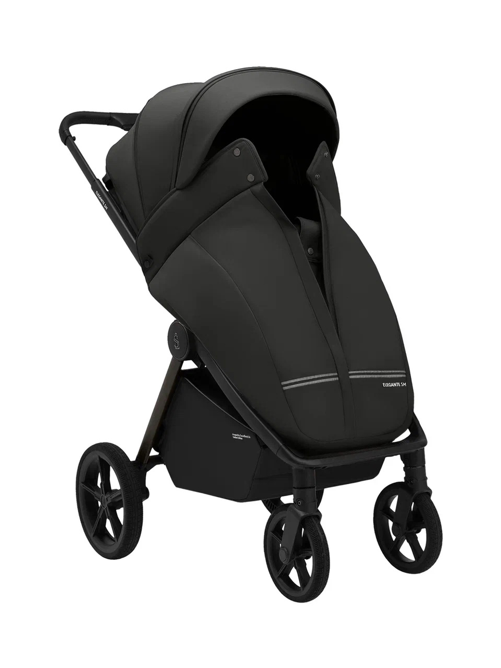 Коляска прогулочная Sweet Baby Elegante SM Black