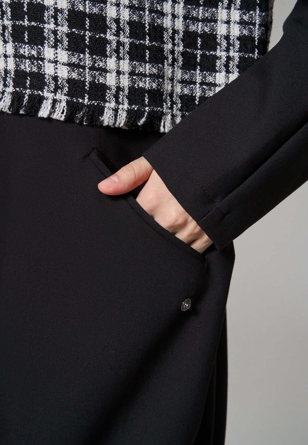 Бомбер удлиненный