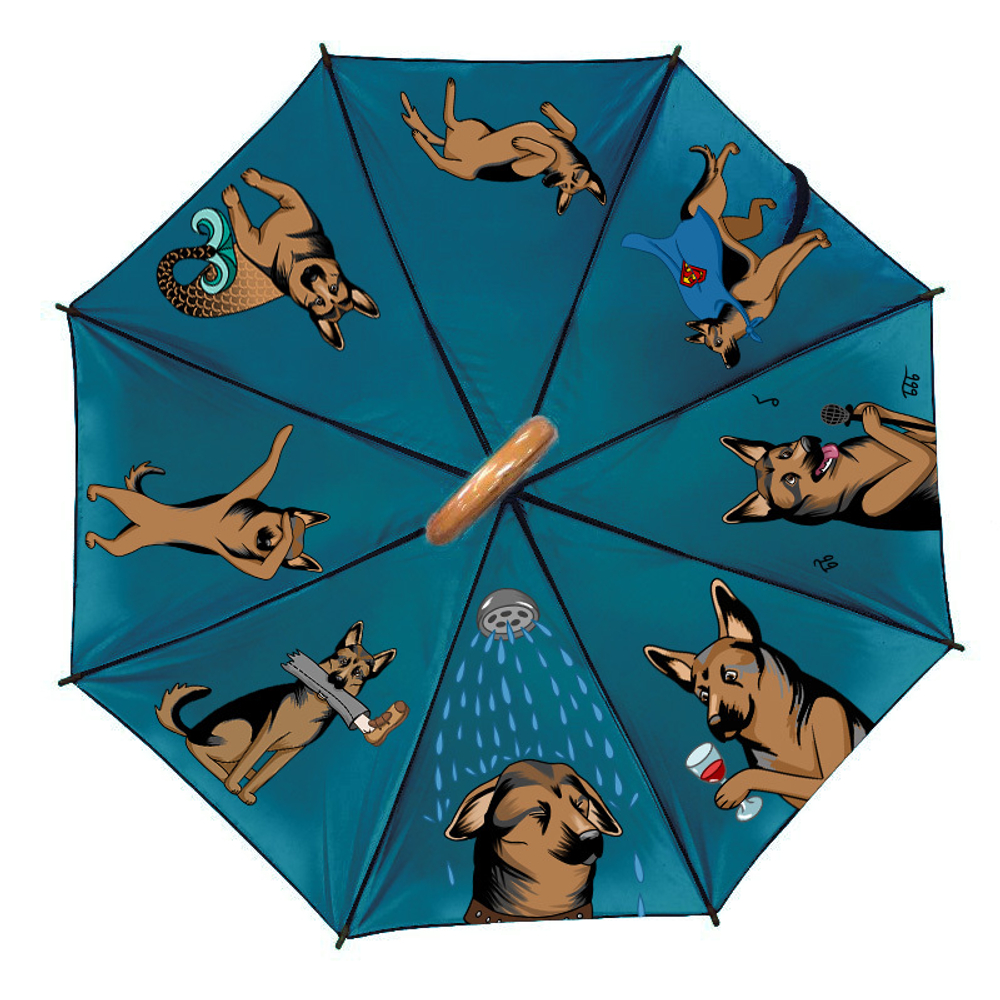 Зонт "Веселые овчарки"