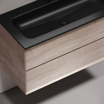 Тумба подвесная под раковину Sancos Marmi 2.0, дуб галифакс натуральный 995х445х520