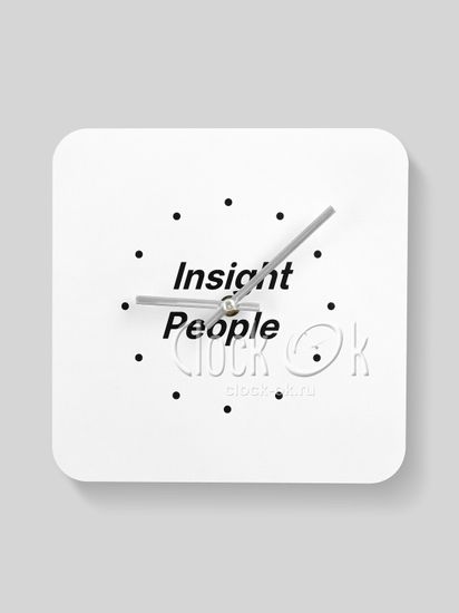 Настенные часы с магнитиками "Ins People 02"