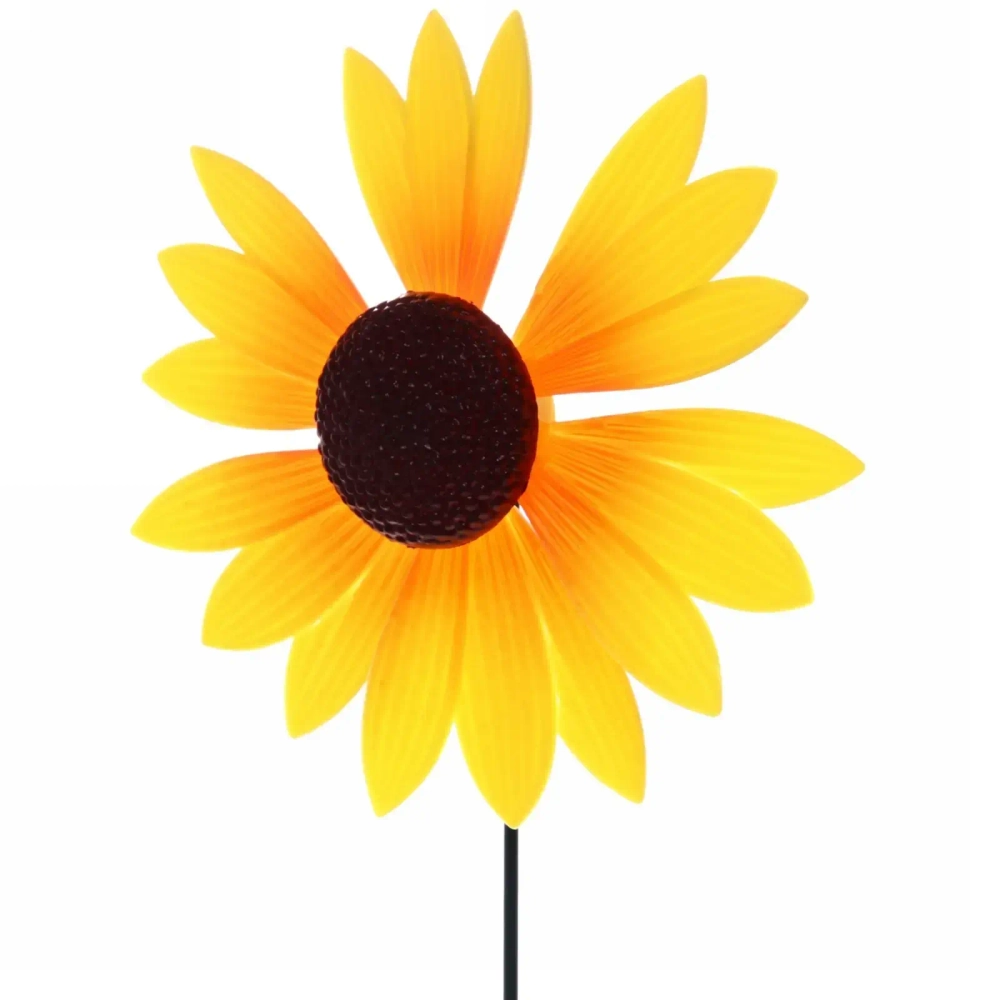 Фигура на спице «Ромашка» 13*60см ветрячок для отпугивания птиц