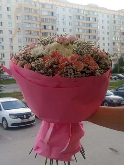 Круглый букет