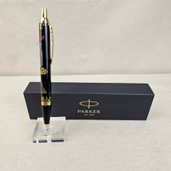 Ручка "Подарок финансисту" с ручной росписью Палех