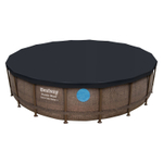 Каркасный бассейн Bestway Steel 56977 (549х122 см) с картриджным фильтром, лестницей и защитным тентом