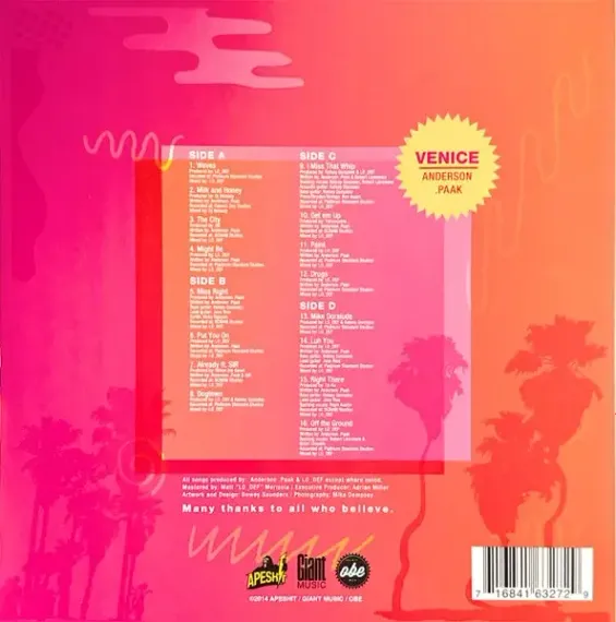 Anderson .Paak – Venice LP