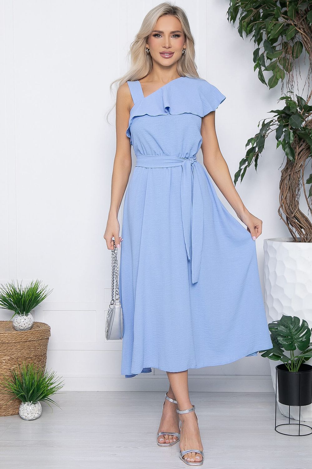 Сарафан Летний шик голубой П10218 LT Collection