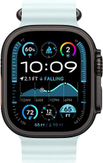 Apple Watch Ultra 2 49mm Titanium Ocean Band Blue