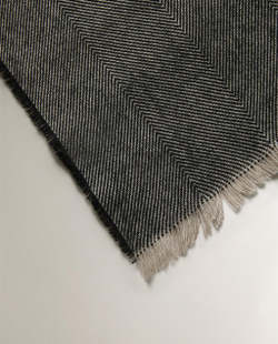 Zara Home плед из полиэстера, экрю, 180x240 см