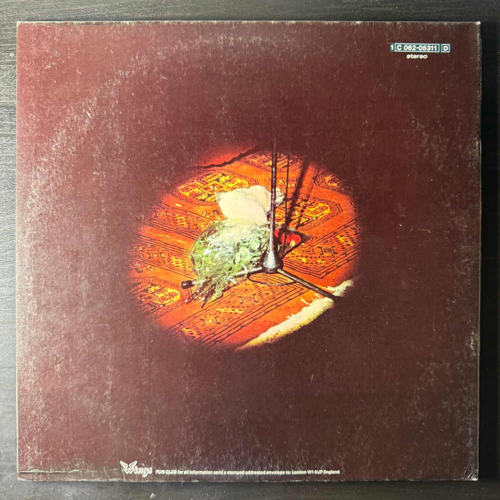 Wings ‎– Red Rose Speedway (Германия 1973г.)